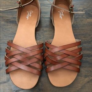 Crown Vintage Open Toe Sandals